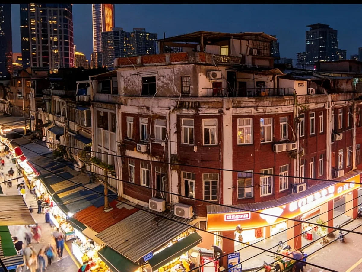 Xiamen local food tour on Historic Zhongshan Arcade Streets