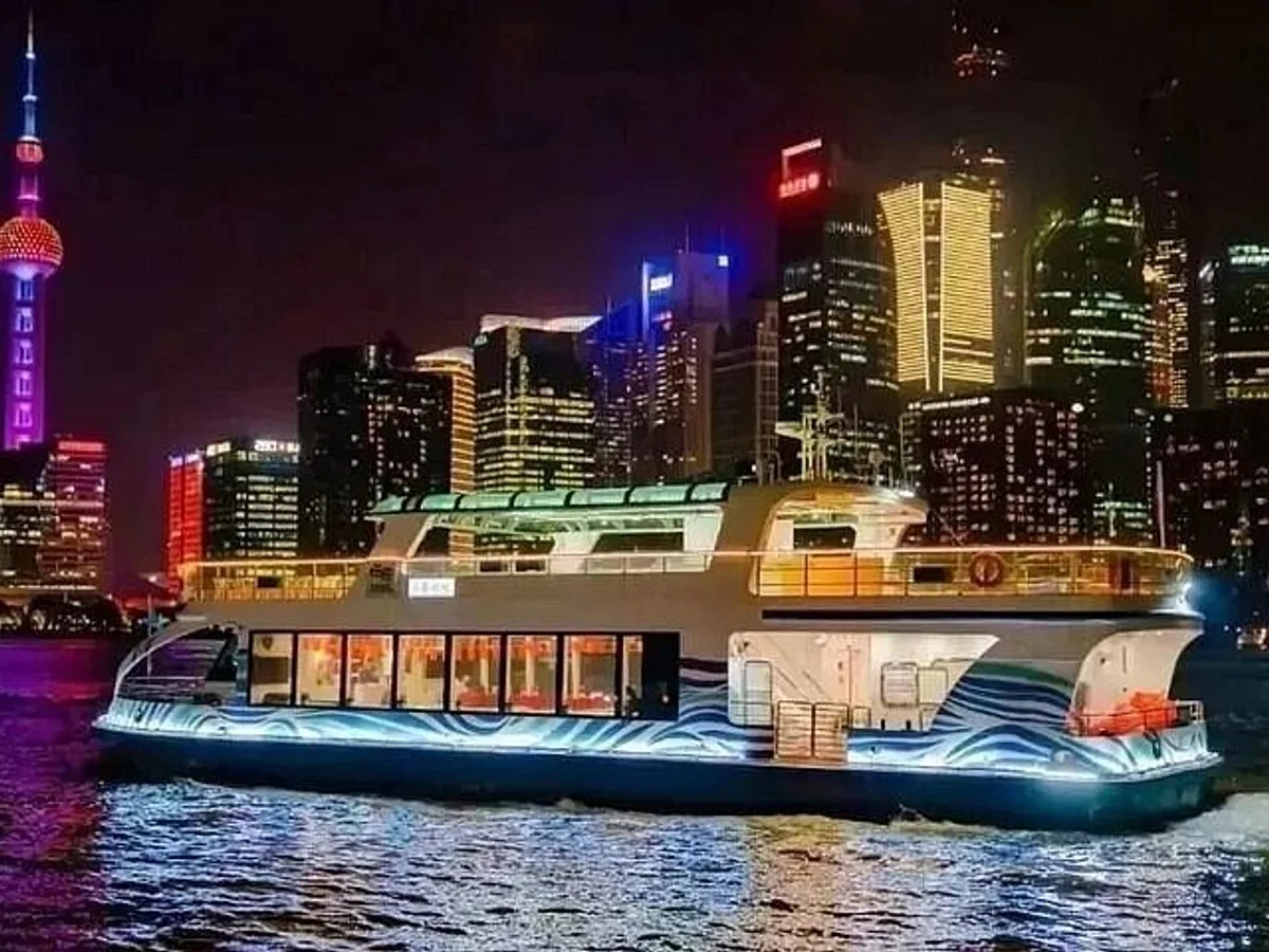Night River Cruise Tour with Xinjiang Style Dining Experience